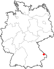 Karte Frauenau, Bayerischer Wald